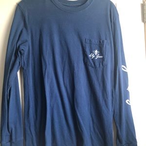 Lily Grace Navy king sleeve